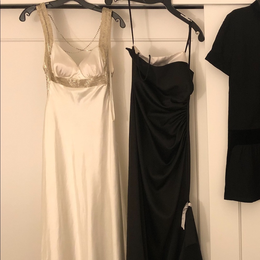 long dresses.